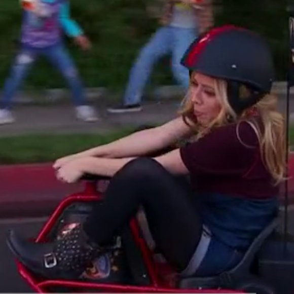 Frye Jenna Studded Disc Vintage Antique Distressed Leather Combat Short Boot - Picture 8 of 16